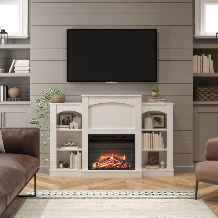 The Twillery Co. Chassidy 61.02'' W Electric Fireplace & Reviews Wayfair Canada